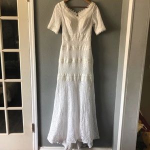 Traditions By Mon Cheri Lace Dress